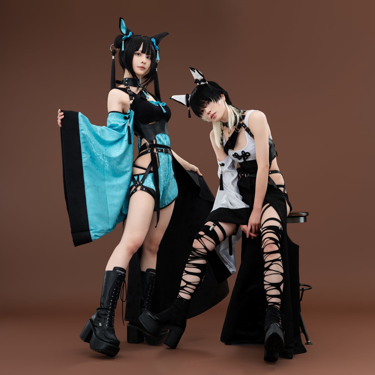 【Pre-Order】Zodiac “Year of the Horse” Costume with Horse Ears, 6 piece set