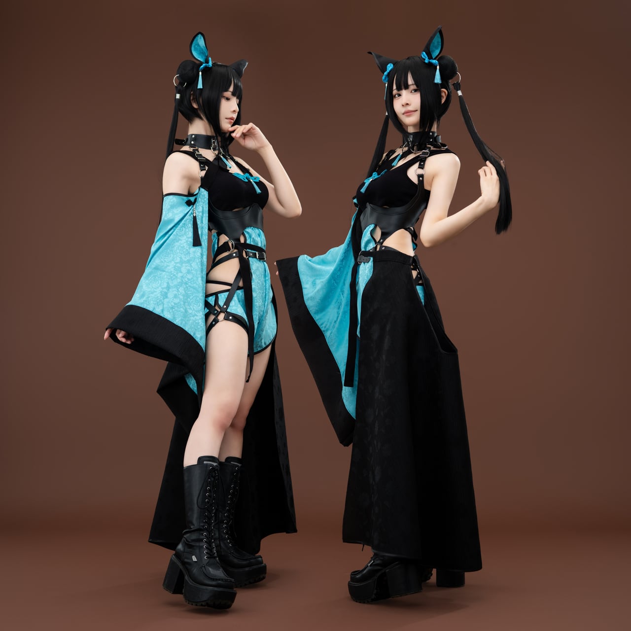 【Pre-Order】Zodiac “Year of the Horse” Costume with Horse Ears, 6 piece set