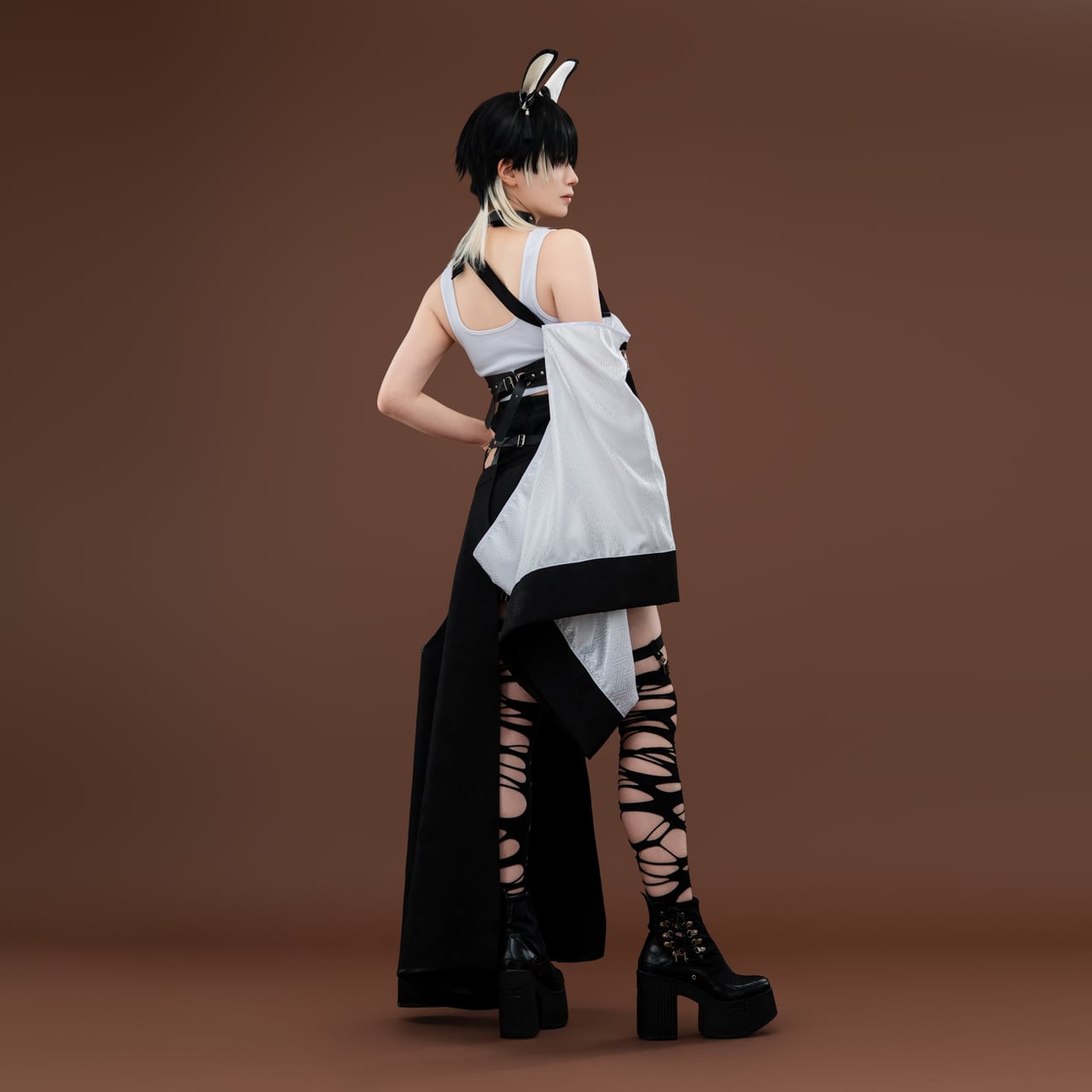 【Pre-Order】Zodiac “Year of the Horse” Costume with Horse Ears, 6 piece set