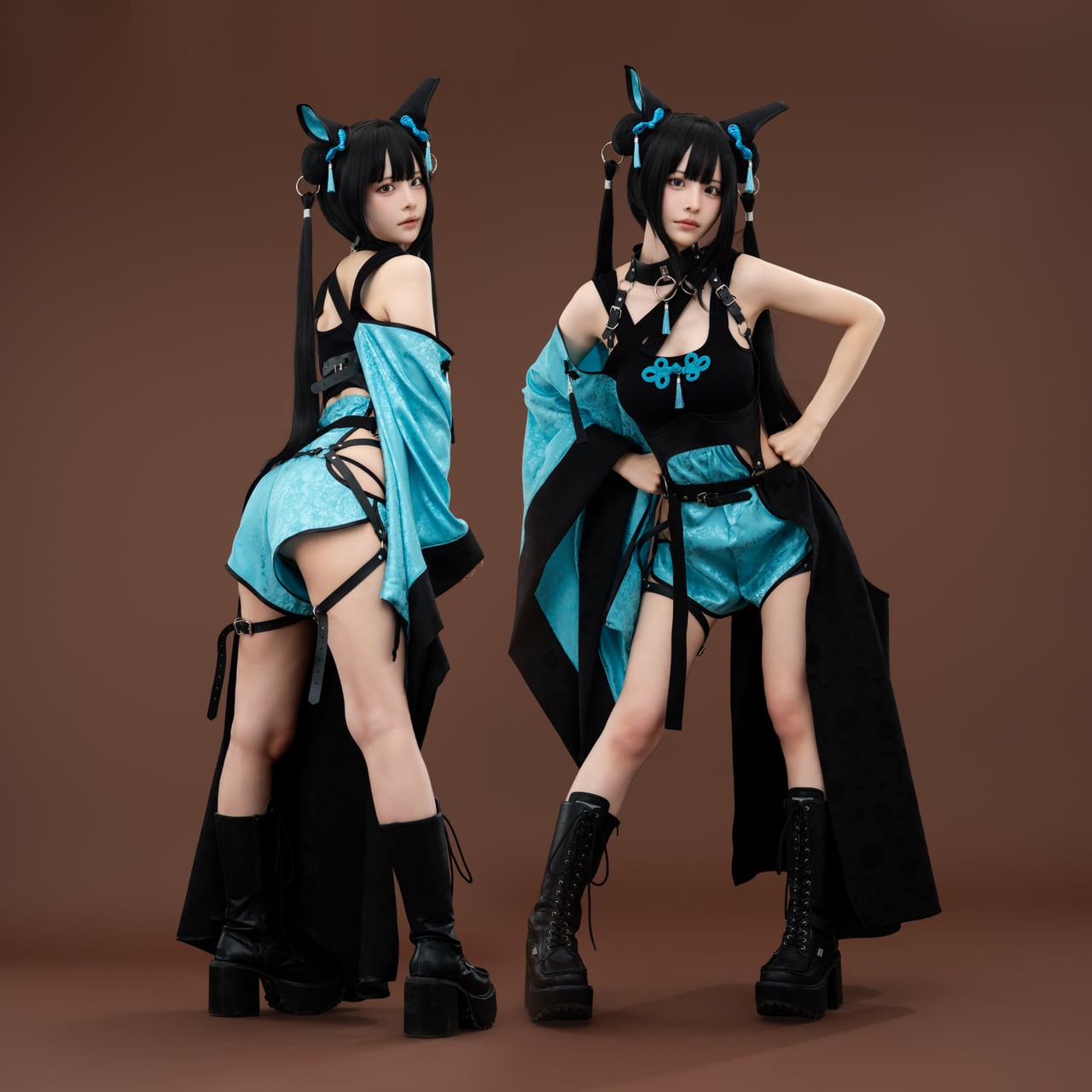 【Pre-Order】Zodiac “Year of the Horse” Costume with Horse Ears, 6 piece set