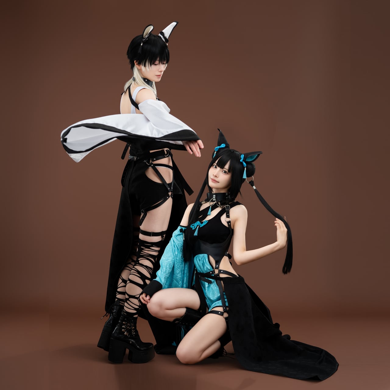 【Pre-Order】Zodiac “Year of the Horse” Costume with Horse Ears, 6 piece set
