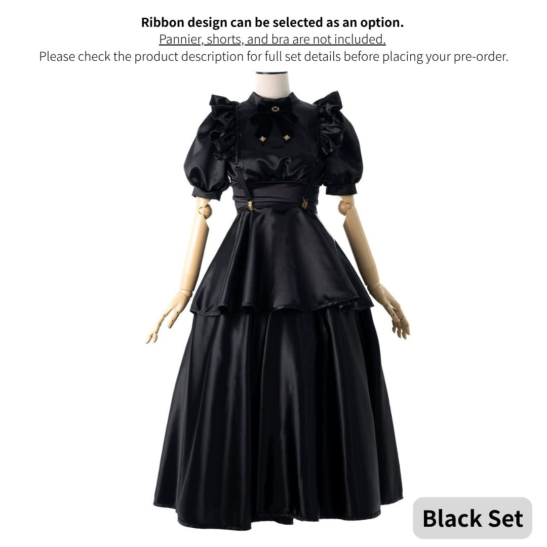 【Pre-Order】Fetish Maid Classical 5-Piece Set (Short Sleeve)