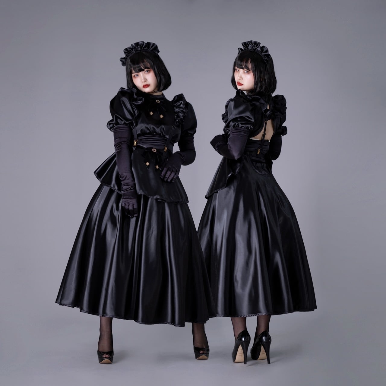 【Pre-Order】Fetish Maid Classical 5-Piece Set (Short Sleeve)