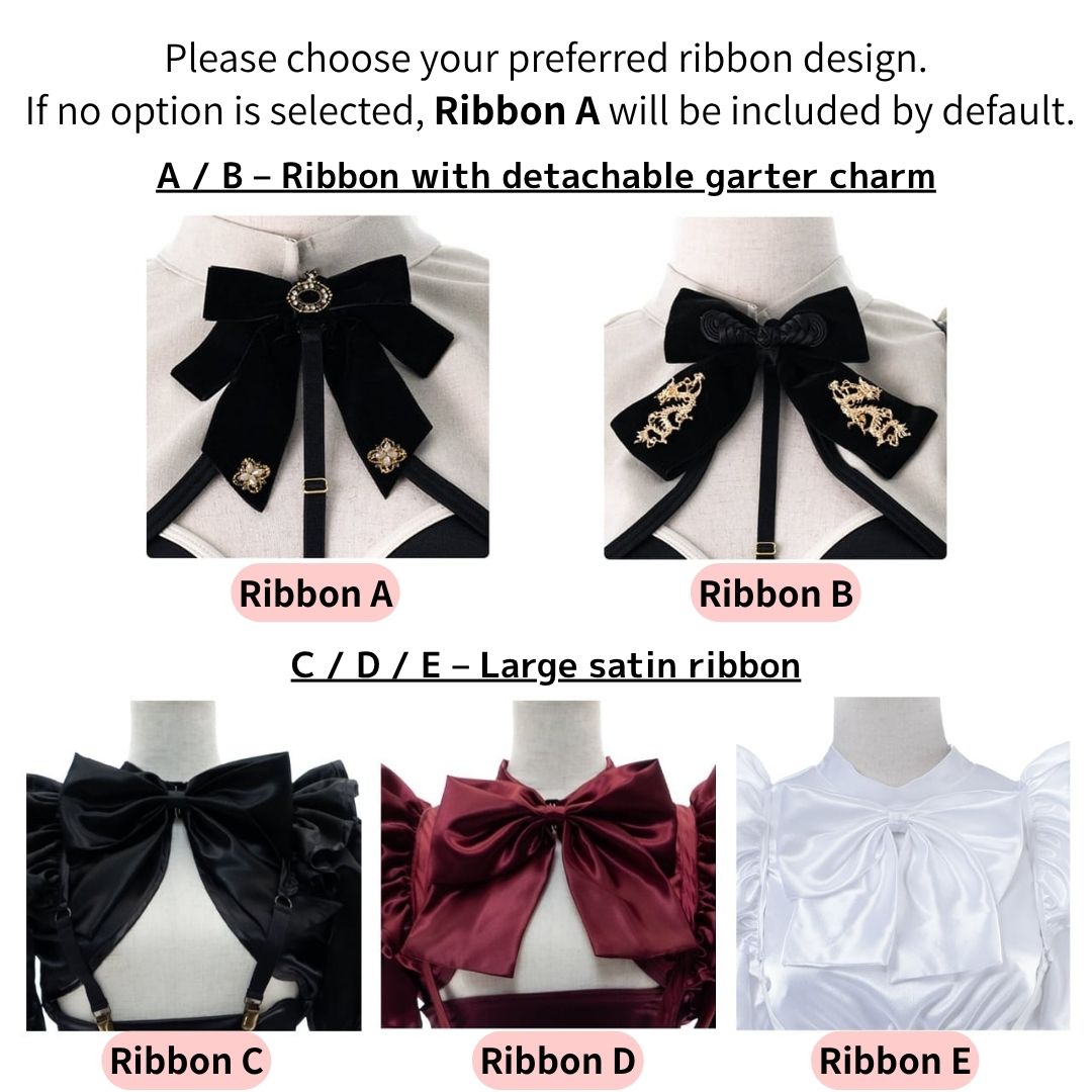 【Pre-Order】Fetish Maid Classical 5-Piece Set (Short Sleeve)